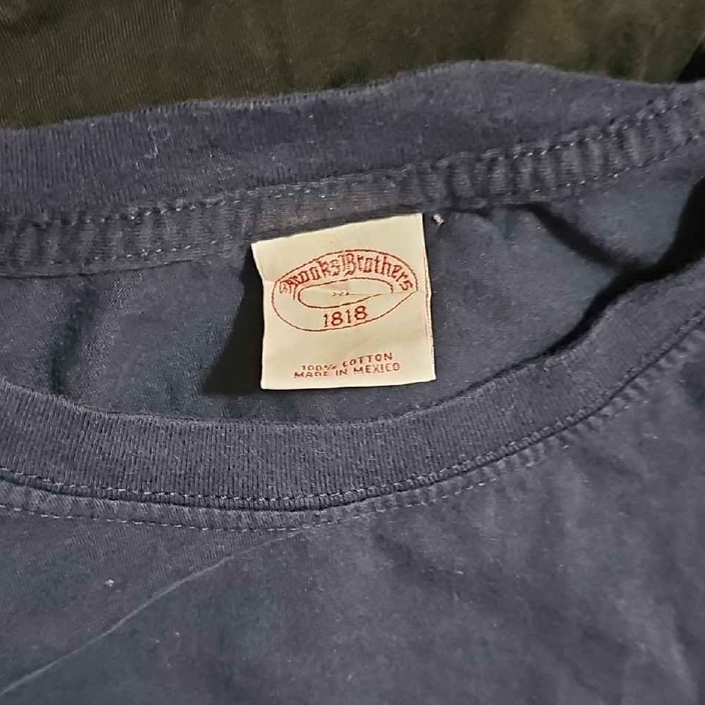 Brooks Brothers Lot Of 3 Navy Blue, Black, And Red T-Shirt - Picture 2 of 4